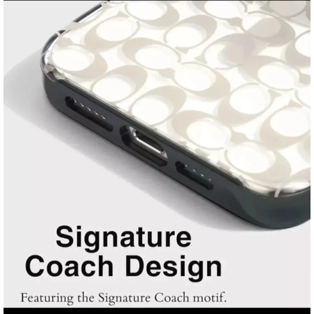 Coach iPhone Signature ProtectiveCase with MagSafe! iPhone16 retail:$78